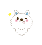 しろいぬカフェ Vol.1（個別スタンプ：22）