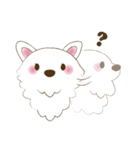 しろいぬカフェ Vol.1（個別スタンプ：28）