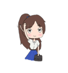 everyday morplai girls（個別スタンプ：1）