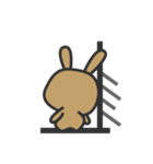 Middle-aged rabbit（個別スタンプ：11）