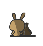 Middle-aged rabbit（個別スタンプ：15）