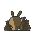 Middle-aged rabbit（個別スタンプ：16）