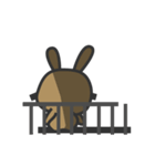 Middle-aged rabbit（個別スタンプ：17）