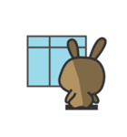 Middle-aged rabbit（個別スタンプ：18）