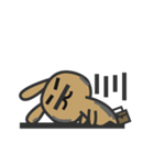 Middle-aged rabbit（個別スタンプ：22）