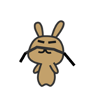 Middle-aged rabbit（個別スタンプ：35）