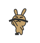 Middle-aged rabbit（個別スタンプ：38）