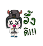 Hello！ My name is BubBub.^___^！（個別スタンプ：8）