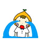 Orange Cute Boy（個別スタンプ：26）