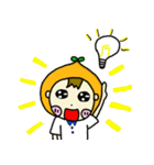 Orange Cute Boy（個別スタンプ：29）