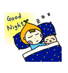 Orange Cute Boy（個別スタンプ：37）
