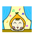 Orange Cute Boy（個別スタンプ：40）
