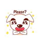 動く！Jacob the White Puppy（個別スタンプ：15）