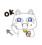 Sweet cute cat with you living life.（個別スタンプ：25）