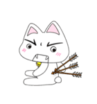 Sweet cute cat with you living life.（個別スタンプ：26）