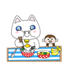 Sweet cute cat with you living life.（個別スタンプ：36）