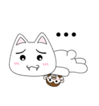 Sweet cute cat with you living life.（個別スタンプ：37）