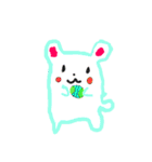 ふわふわウサギとなかまたち（個別スタンプ：9）