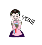 Joseon Girls（個別スタンプ：8）