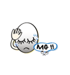 ABC Funny Character Face Sticker（個別スタンプ：22）