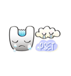 ABC Funny Character Face Sticker（個別スタンプ：34）