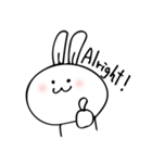 まいどうさが英語にチャレンジ！（個別スタンプ：4）