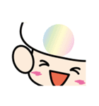 カラフルきのこちゃんズ4（個別スタンプ：3）