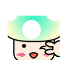 カラフルきのこちゃんズ4（個別スタンプ：4）