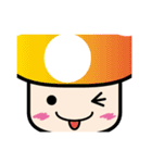 カラフルきのこちゃんズ4（個別スタンプ：10）