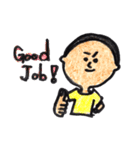 ちゃーりーとこげまる（個別スタンプ：3）