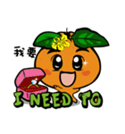 Orange Baby（個別スタンプ：37）