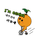 Orange Baby（個別スタンプ：38）