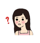 lovely girl, Fanny（個別スタンプ：4）