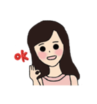 lovely girl, Fanny（個別スタンプ：5）