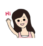 lovely girl, Fanny（個別スタンプ：12）
