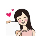 lovely girl, Fanny（個別スタンプ：21）