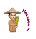 The new farmer（個別スタンプ：26）