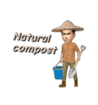 The new farmer（個別スタンプ：33）