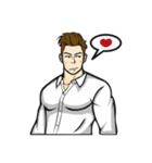 Handsome Guy Zebulon（個別スタンプ：20）