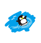 Play penguin QQ（個別スタンプ：8）