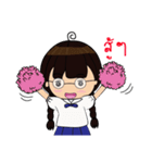 Glasses little girl（個別スタンプ：4）