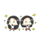 Hachi-chan ＆ Onee-chan（個別スタンプ：37）
