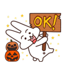 ワクワクうさぎのハッピーハロウィン♪（個別スタンプ：16）