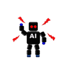 人工知能（AI）ロボットスタンプ（個別スタンプ：2）