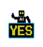 人工知能（AI）ロボットスタンプ（個別スタンプ：5）