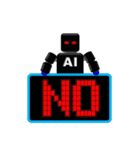 人工知能（AI）ロボットスタンプ（個別スタンプ：6）