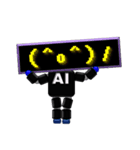 人工知能（AI）ロボットスタンプ（個別スタンプ：19）