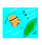 ネコサーファー（個別スタンプ：8）