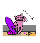 ネコサーファー（個別スタンプ：24）