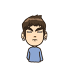 Big Eyebrow (Eng)（個別スタンプ：3）